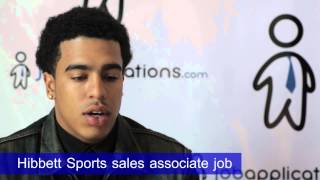 Hibbett Sports Interview  Sales Associate [upl. by Aryc700]