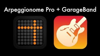 Arpeggionome Pro controlling GarageBand [upl. by Vidal]