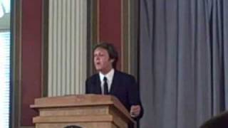 Paul McCartney  Gershwin Prize for Popular Song [upl. by Euqinemod811]