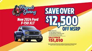 Friendsgiving Deals  Save big on Ford Trucks [upl. by Nauqas210]