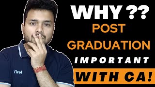 Why is Post Graduation degree important with CA Time Management in CA with college  Career Tips [upl. by Ursa]