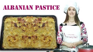 PASTICE  ALBANIAN CHEESE PASTA RECIPE Step by Step ELSA NILAJ  ITNAA TASTY HAI [upl. by Siahc519]