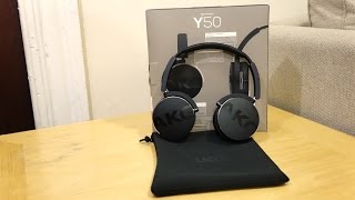 AKG Y50 Headphone Review [upl. by Neyu44]