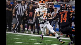 2023 MHSAA D6 Football Finals Kingsley 38 Almont 24 November 25 2023 [upl. by Alessandra657]