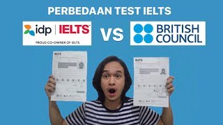 PERBEDAAN TEST IELTS DI IDP DAN BRITISH COUNCIL  ALIFDORESSHARING3 [upl. by Lubin]