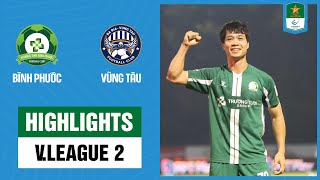 Highlights Bình Phước  Bà Rịa Vũng Tàu  Công Phượng gánh team rượt đuổi như phim hành động [upl. by Pasquale]