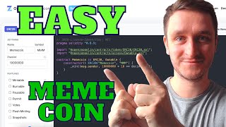 Create a Meme Coin  Full Tutorial on Ethereum with Remix amp OpenZeppelin [upl. by Acker]