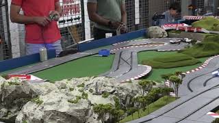 Pounding the Rock at Road Trip Raceway Carrera Digital 132nd Scale Racing slotcars slotcar [upl. by Yelich]