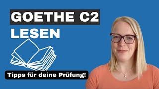 Goethe C2 Lesen Dein Schlüssel zum Erfolg in der Prüfung [upl. by Nairadal80]