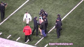 Baltimore Ravens Streaker Alludes Police HYSTERICAL Ravens Super Bowl Bound [upl. by Aneertak186]