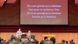 Expositores⚒2019 Grande es tu fidelidad Jonathan y Sara Jerez [upl. by Ysied]