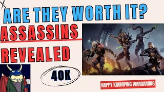 Assassins in 40k How do they work in Warhammer 40k Callidus Culexus Eversor Vindicare Assassin [upl. by Samantha]