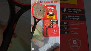 Powerful mosquito bat Mortein Racket 550 mosquito malaria dengue fever alloutlife mortein [upl. by Yetak]