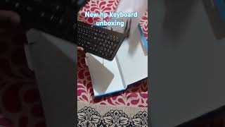 New hp keyboard unboxing [upl. by Purpura]