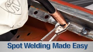 Spot Weld Kit  How To DIY with your MIG Welder from Eastwood [upl. by Idnat390]