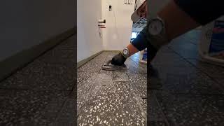 Grouting with Mapei Flexcolor CQ and sealing with 511 Impregnator Sealer [upl. by Nolte]