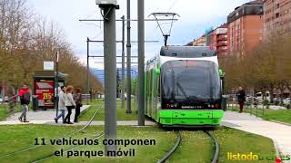 El tranvía de VitoriaGasteiz [upl. by Sherurd]