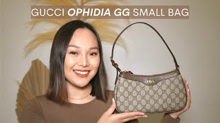 Gucci Ophidia GG Small Handbag Review Mod Shots Worth It [upl. by Annayak101]