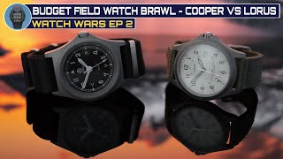 Cooper Pathfinder VS Lorus Titanium  Budget Field Watch Battle [upl. by Wertz]