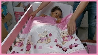 Baby Cot for Newborn Little Sister Assembly Process [upl. by Acinet411]