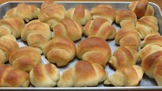 Soft No Knead Dinner Rolls Recipe [upl. by Hege]