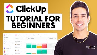 ClickUp Tutorial  How to use ClickUp for Beginners [upl. by Ilatan245]