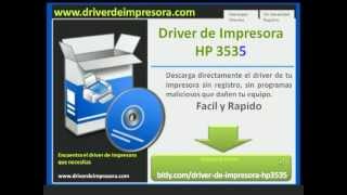 Descargar Driver de Impresora hp deskjet 3535 [upl. by Asylem]