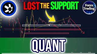 QUANT JUST BROKE THE SUPPORT WHAT IS NEXT QUANT PRICE PREDICTION QNT TECHNICAL ANALYSIS QNT NEWS [upl. by Kitrak]