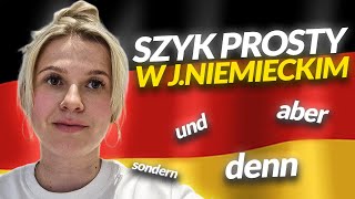 SZYK PROSTY W JĘZYKU NIEMIECKIM SZYK WYRAZÓW W ZDANIU BUDOWANIE ZDAŃ NAUCZ SIĘ I STOSUJ JUŻ DZIŚ [upl. by Atlante]