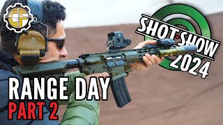 SHOT Show 2024 Range Day Part 2 [upl. by Idahs]