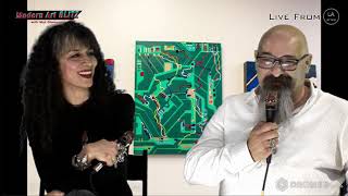 ROUZANNA BERBERIAN amp STEPAN PARTAMIAN  Modern Art Blitz episode 94 part 8 [upl. by Akinar]