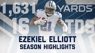 Ezekiel Elliott 2016 Rookie Season Highlights  Dallas Cowboys  NFL [upl. by Judon]