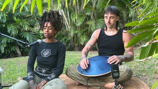 Jungle Meditation 1hr  Sound Healing  Channelling To Soothe Anxiety Stress and Sadness [upl. by Heiskell]