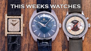 This Weeks Watches  GS SBGK005G No1 Diamond Piaget Habring2 Chrono Tokyo Omega amp More EP164 [upl. by Jadd]