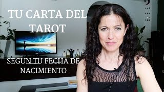 TU CARTA DEL TAROT según tu FECHA DE NACIMIENTO [upl. by Hawkie]