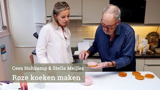 Cees amp Stella maken roze koeken [upl. by Arihsa]