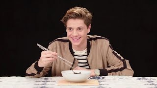 Nickelodeon Food Taste Test with Jace Norman Kira Kosarin Jade Pettyjohn and More [upl. by Henrie]