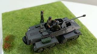 Airfix 176 SDKFZ Armoured Car [upl. by Artinad623]