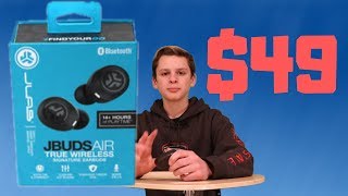 JLab Jbuds Air  Unboxing  Review BEST WIRELESS EARBUDS [upl. by Nallad]