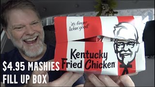 KFC 495 Mashies Fill Up Box Review [upl. by Perkin336]