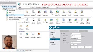 FTP SFTP Storage with Hikvision Dahua IP Cameras [upl. by Lesde]