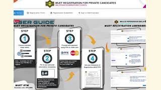 MUET REGISTRATION FOR PRIVATE CANDIDATES 2022 [upl. by Danforth]