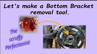 Lets make a Bottom Bracket removal tool [upl. by Nyrmak]