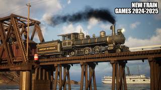 Top 15 Upcoming Train Games 2024  2025  Management Train Games [upl. by Misak]