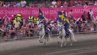 Elitloppet Elimination2 2017 Nuncio [upl. by Fanni814]