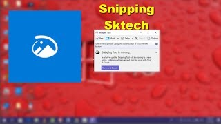 New Update Snipping tool Replace with Snip amp Sketch in Windows 10 Version 1809 [upl. by Rebmak]