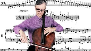 How to Play D Major 3 octaves Cello Scale and Arpeggio  Piatti Cello Method Lesson [upl. by Ambrose923]