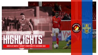 HIGHLIGHTS  Ebbsfleet United Vs Bishops Stortford [upl. by Lorene792]