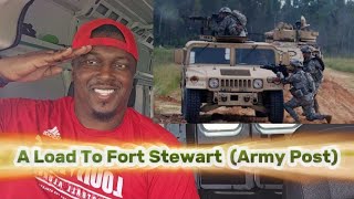 Ep 9 A Load To Fort Stewart Army Post A Stressful But Dope Experience  Cargo Van Business [upl. by Sidalg]