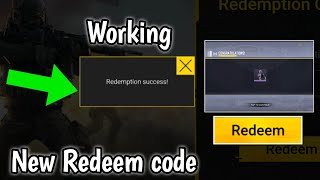 New codm Redeem code 2024  Garena Redeem code cod Mobile  call Of duty Mobile Redeem code 2024 [upl. by Ecissej]